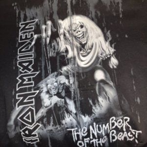 Iron Maiden "The Number of the Beast" Zip-Up Hoodie